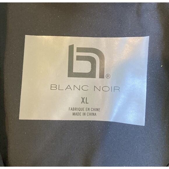 Blanc Noir Full Zip Jacket Size XL Men’s Black - Picture 3 of 9